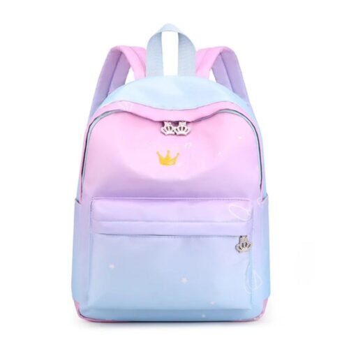 Sac à Dos Personnalisé Fille Primaire Rose fuchsia