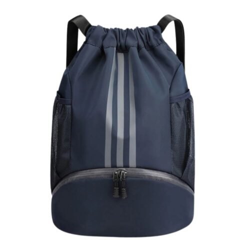 Sac à Dos Sport Homme Femme Pratique Bleu Marine