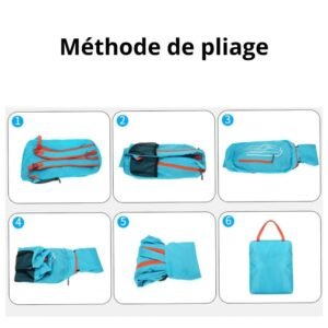 Sac à Dos Ultra-Léger Pliable 22L