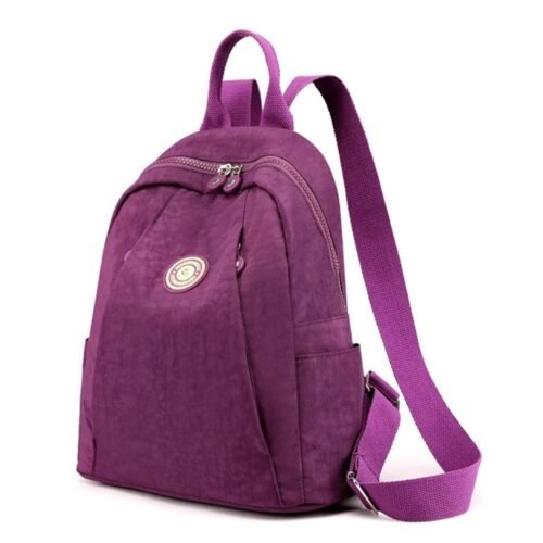 Sac à Dos Déperlant Ultra Léger Ville Femme Violet