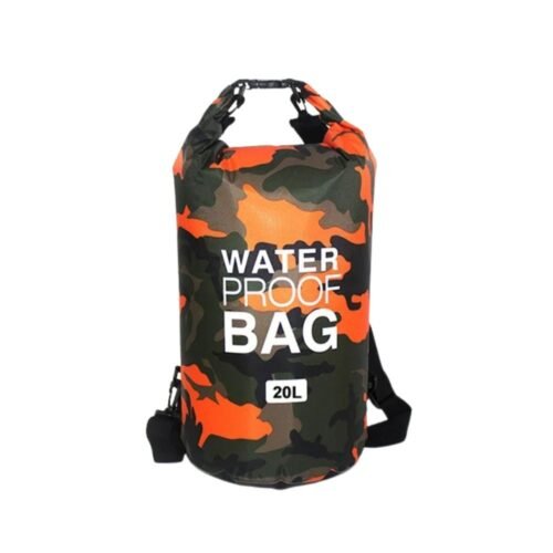 Sac à Dos Étanche Pêche Bateau Mer 20l Orange