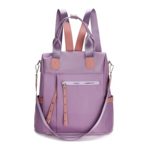 Sac à Dos Femme Tendance Etanche Antivol Violet