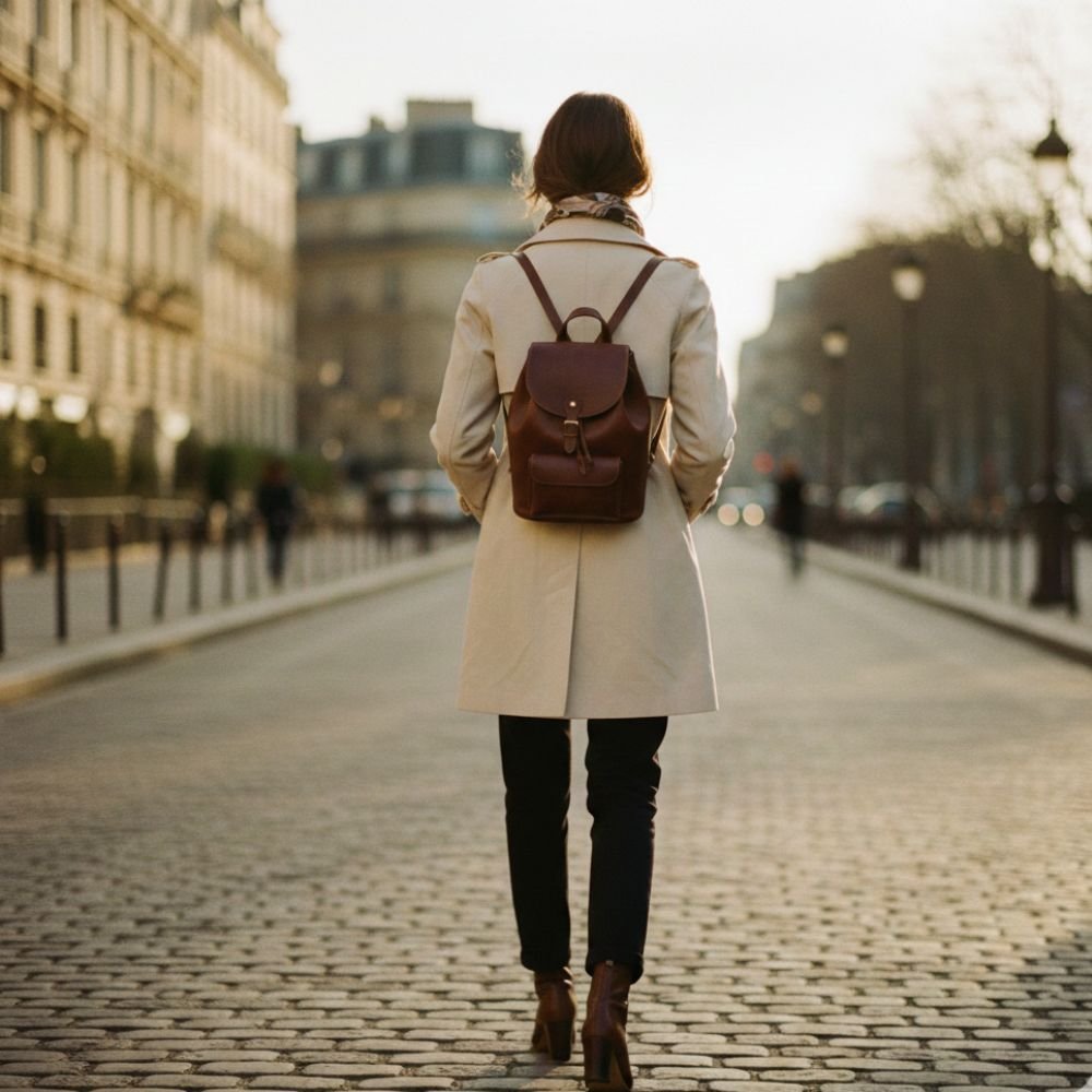Petit sac à dos cuir femme : les modèles compacts tendance