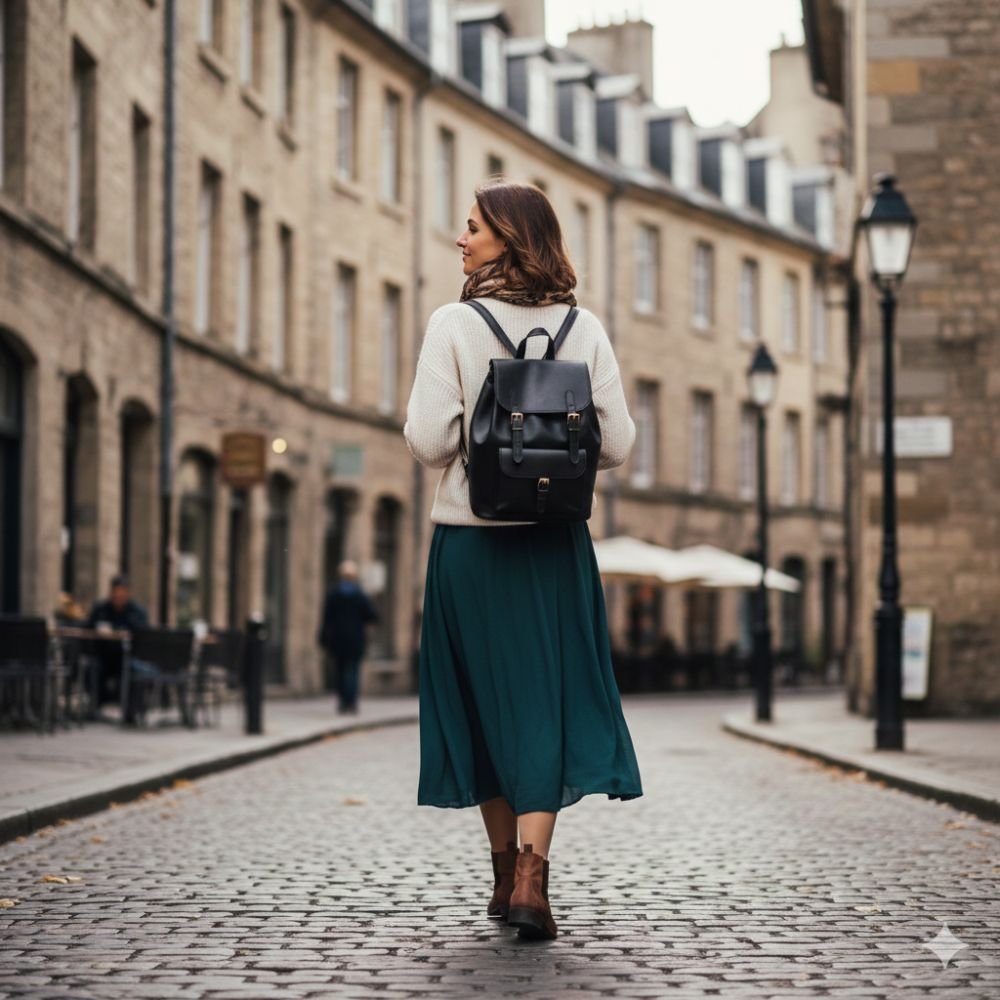 Sac à dos cuir femme noir : élégance et praticité au quotidien