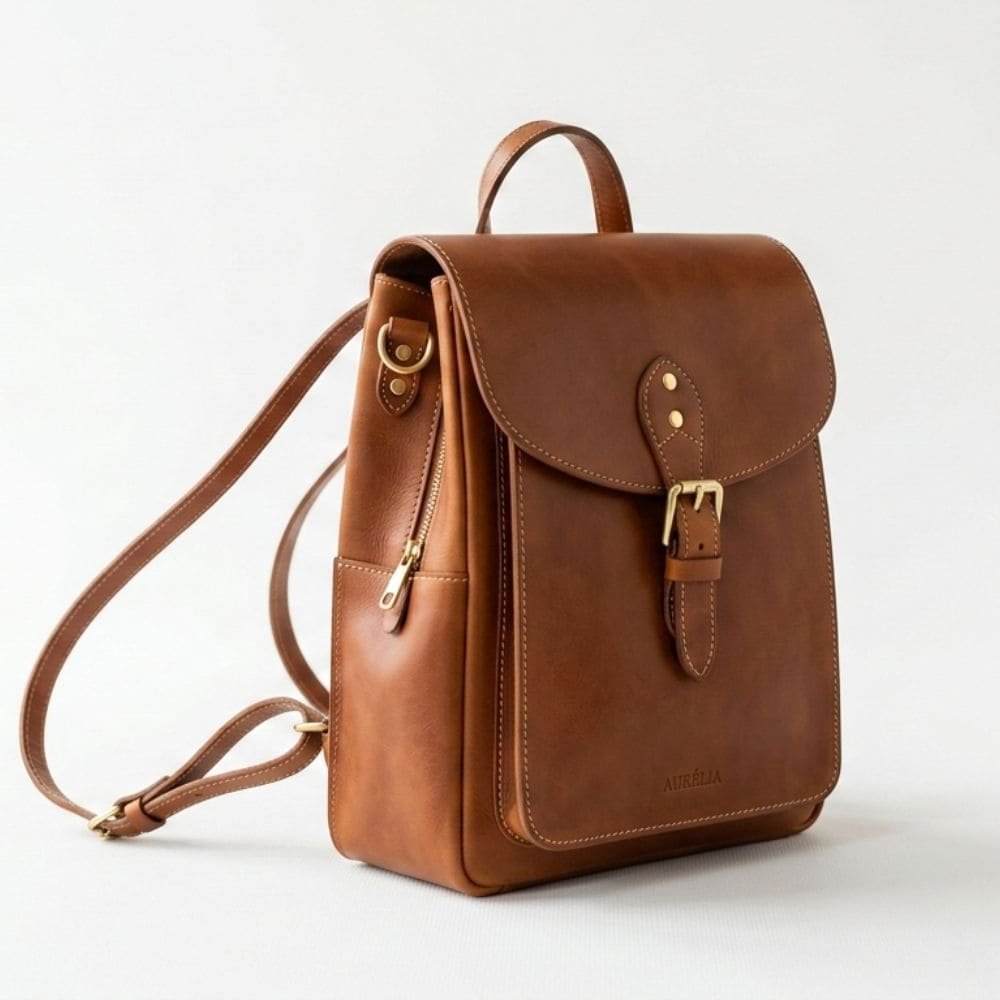 Sac à dos cuir femme : le guide complet 2026 (styles, entretien, prix)