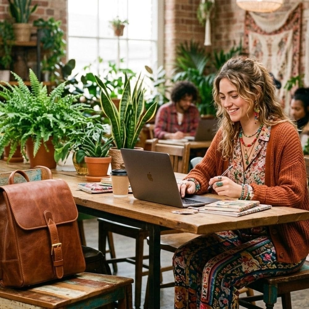 Sac à dos cuir femme ordinateur pour le travail : style professionnel garanti